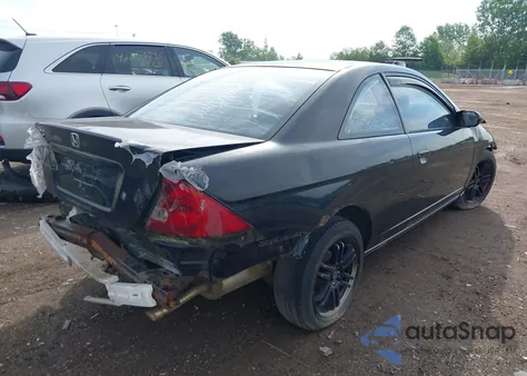 2003 Honda Civic Lx from USA, damaged, VIN 1HGEM22553L024412